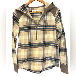 AÇAI NWOT “The Boyfriend hoodie” is desert colour. Beautiful and lux brand Sz. 8